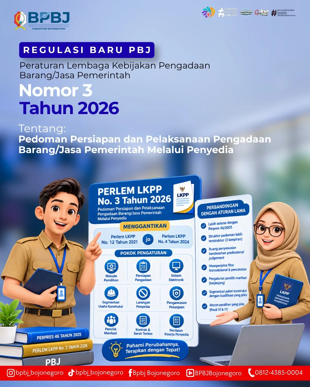 Peraturan LKPP Nomor 3 Tahun 2026 telah terbit!