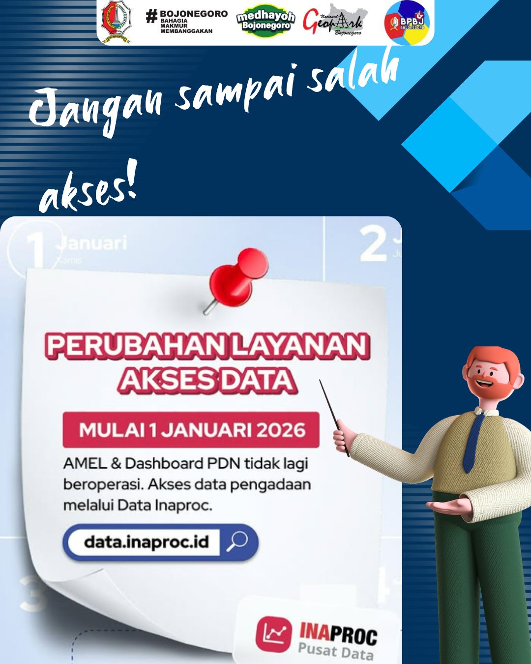 PERUBAHAN LAYANAN AKSES DATA