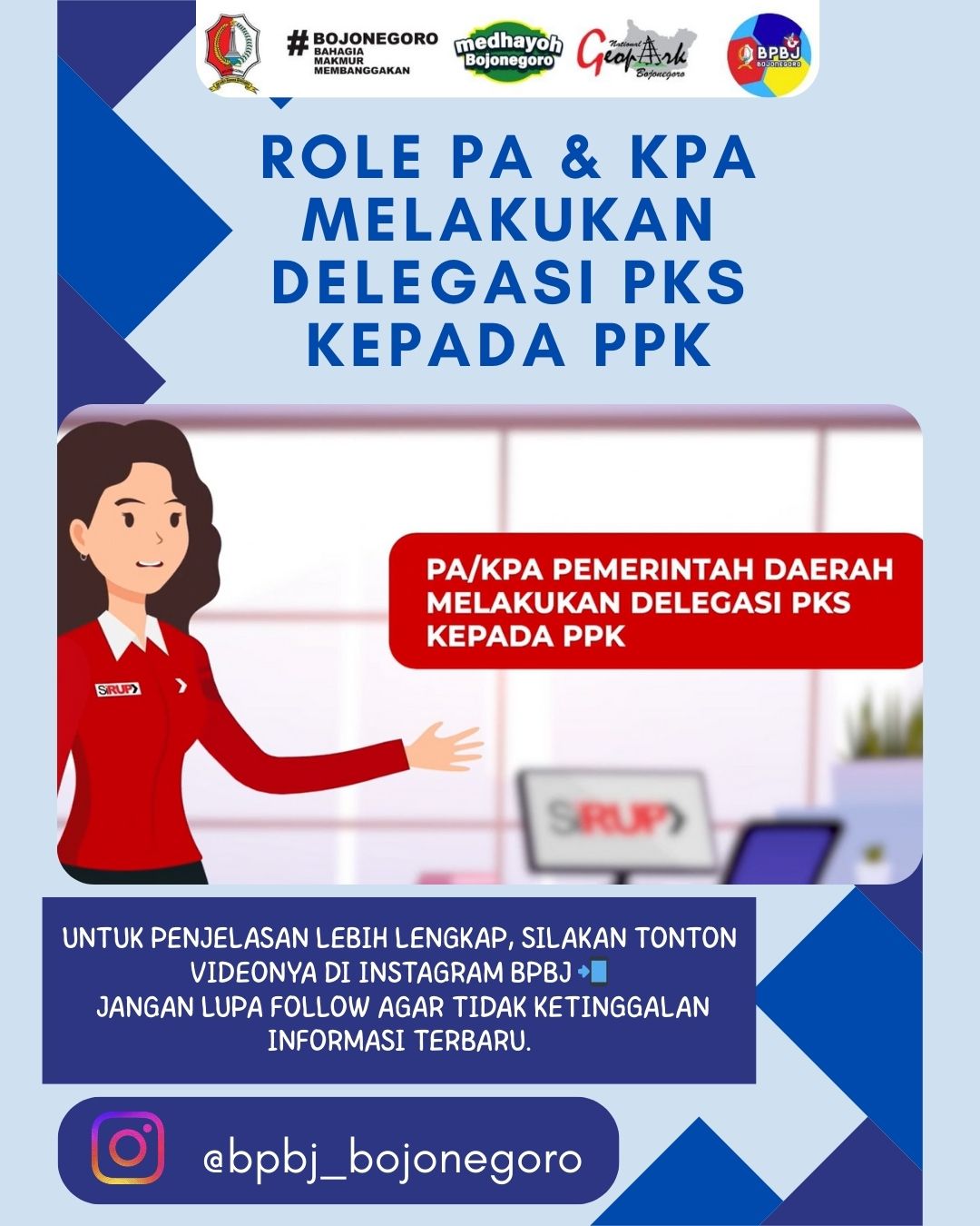 Role PA & KPA melakukan delegasi PKS kepada PPK