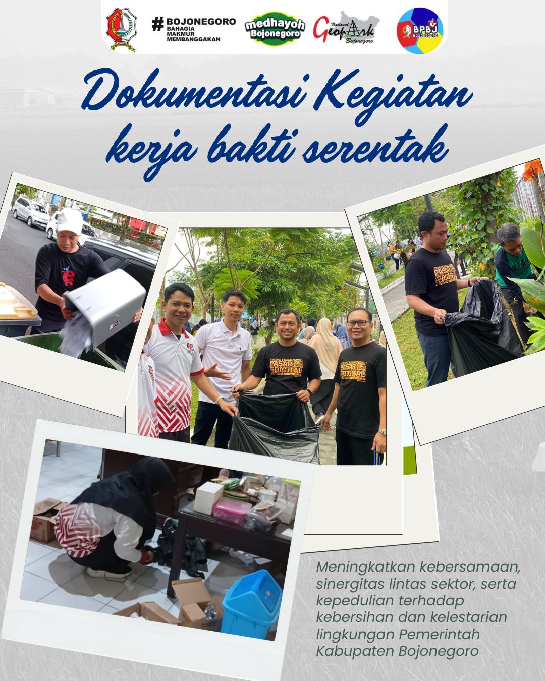 Kegiatan Kerja Bakti Serentak