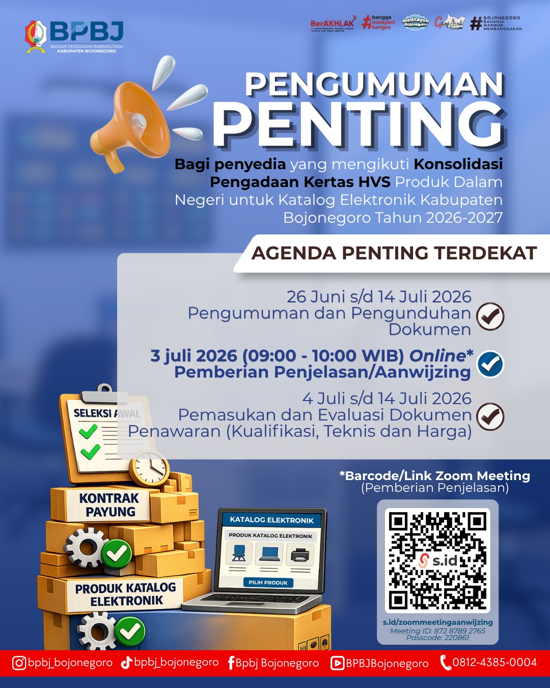 📢 PENGUMUMAN PENTING BAGI PENYEDIA HVS! 📢