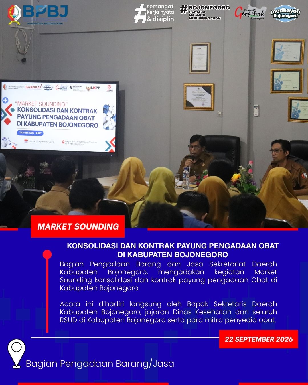Market Sounding konsolidasi & kontrak payung pengadaan Obat