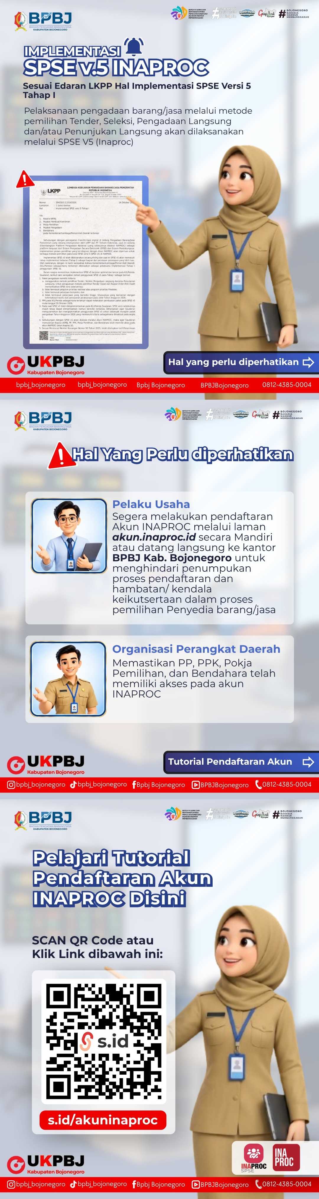 Implementasi SPSE versi 5 Tahap I