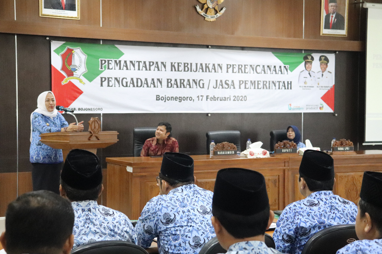 PEMANTAPAN KEBIJAKAN PERENCANAAN PENGADAAN BARANG JASA