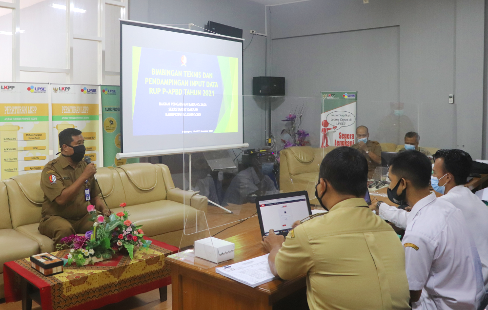 BIMTEK/PENDAMPINGAN INPUT DATA RUP PABD T.A. 2021