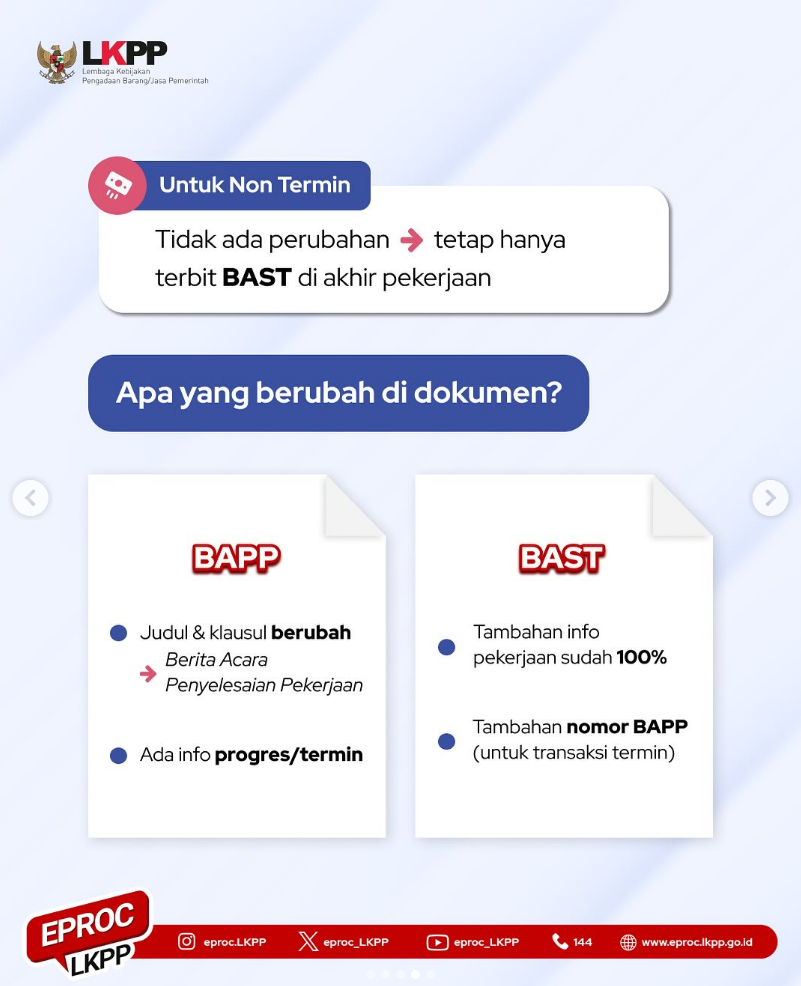 BAPP + BAST di Katalog Versi 6
